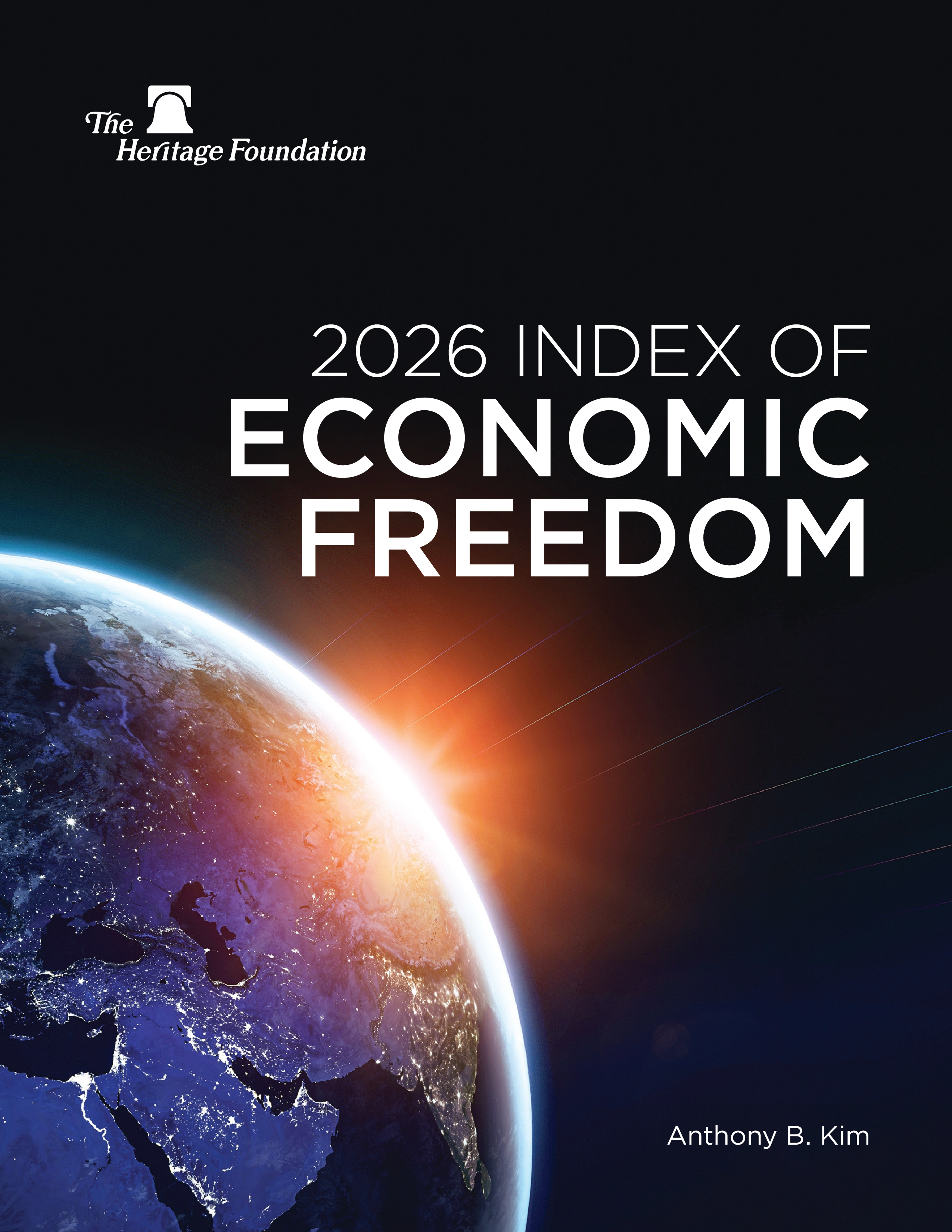 The Heritage Foundation Index of Economic Freedom cover
